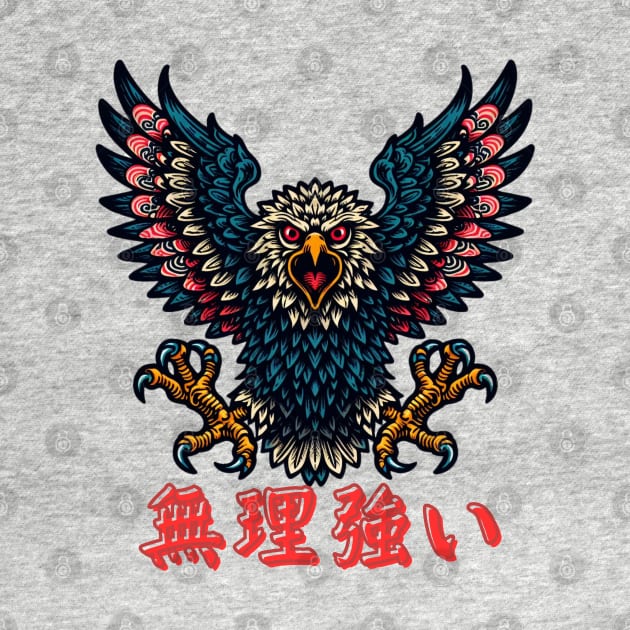 Japanese eagle tatto by Japanese Fever